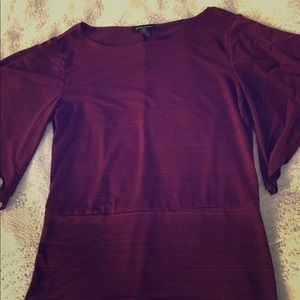 Short Bell Sleeve Top
